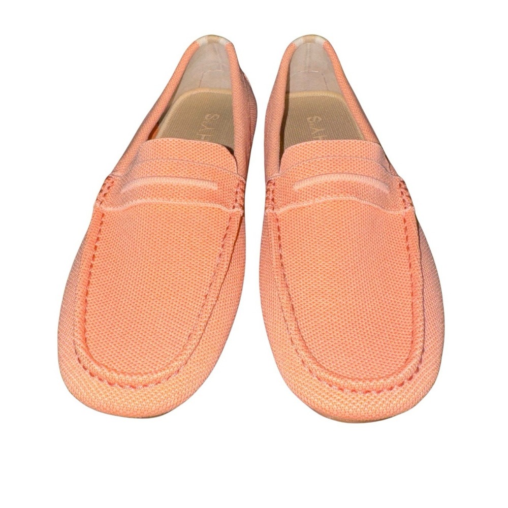Rothy's The Driver Loafers Tropical Peach Coral Size 11 Women's Knit Washable - Picture 3 of 9